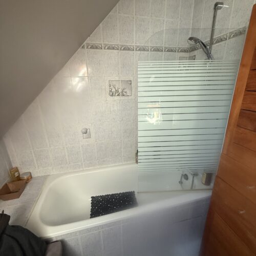 adaptation baignoire-en douche champlan - Avant